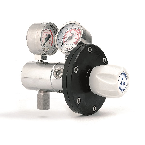 Piston/Diaphragm dual stage high pressure regulator - D230-0.1